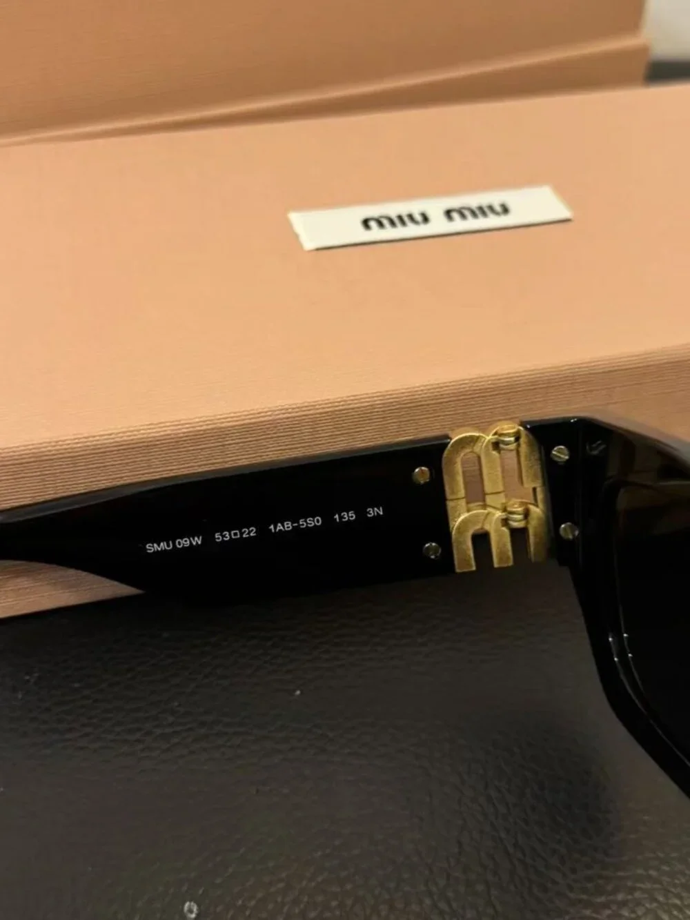 Miu Miu Black Sunglasses